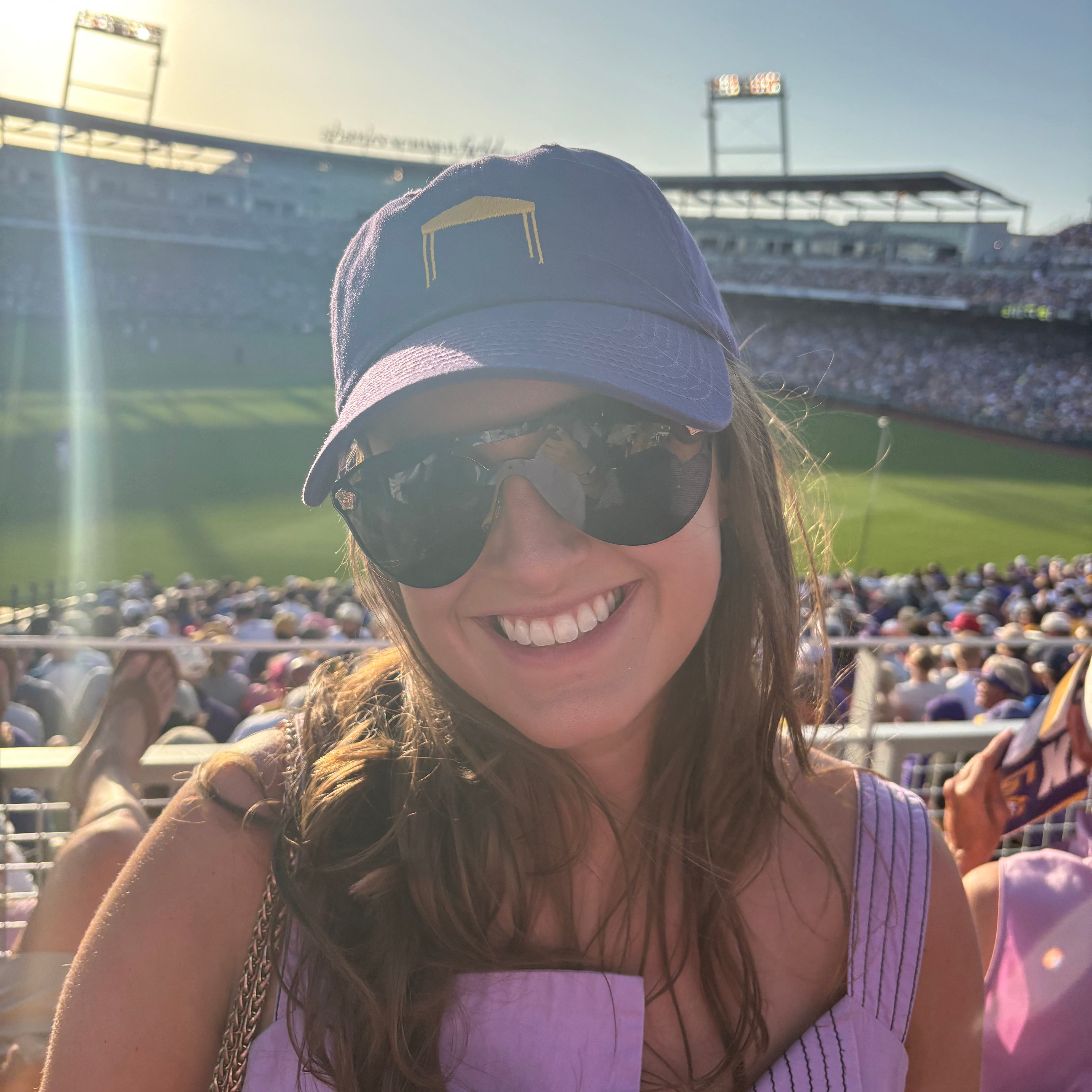 Purple & Gold - The Tent Hat – Saturday Snaps